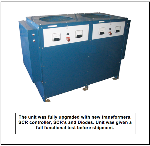 ELECTROCHLORINATION POWER SUPPLIES