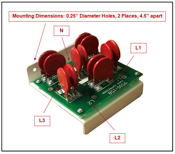 SURGE SUPPRESSOR ASSEMBLY